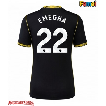 Chelsea Emmanuel Emegha #22 Tricou Fotbal Replică 2026-27 Femei Deplasare